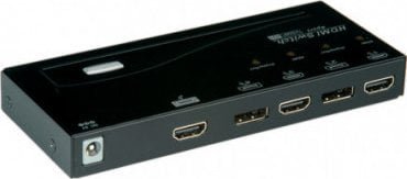 Roline HDMI/DisplayPort Switch, 4-drożny