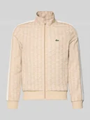 Bluzy męskie - Bluza rozpinana o kroju regular fit z dodatkiem bawełny - miniaturka - grafika 1