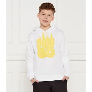 HUGO KIDS Bluza Regular Fit - Bluzy dla chłopców - miniaturka - grafika 1