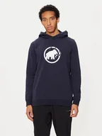 Bluzy męskie - Mammut Bluza 1014-04391 Granatowy Regular Fit - miniaturka - grafika 1