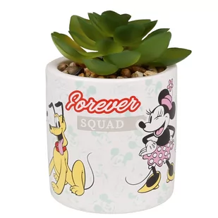 Myszka Mickey I Przyjaciele Sztuczny Kwiat, Sukulent W Doniczce 7,5X11 cm Uniwersalny - Sztuczne kwiaty - miniaturka - grafika 1