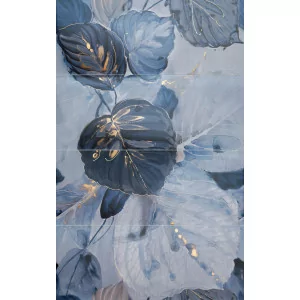 TUBĄDZIN BLUE STONE DEKOR ŚCIENNY 4-ELEMENTOWY 748X1198 BLUE STONE DEKOR ŚCIENNY 4-ELEMENTOWY 748X1198 - Płytki ceramiczne - miniaturka - grafika 1