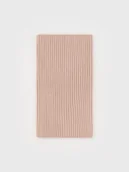 Czapki dla dzieci - Reserved - Dzianinowy komin z wiskozą - brązowy - miniaturka - grafika 1