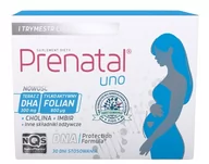 Suplementy diety - Prenatal Uno + DHA 60 Kapsułek - miniaturka - grafika 1