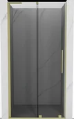 Ścianki i drzwi prysznicowe - Mexen Velar L drzwi prysznicowe rozsuwane 110 cm, grafit, złote szczotkowane - 871-110-003-41-55 - miniaturka - grafika 1