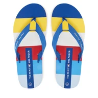 Buty dla chłopców - Japonki Tommy Hilfiger T3X8-33907-0058Y913 S Granatowy - miniaturka - grafika 1