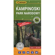 Kampinoski Park Narodowy mapa turystyczna 1:50 000 - Atlasy i mapy - miniaturka - grafika 1