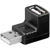 Wtyczki i adaptery - Adapter USB Manhattan USB - USB Czarny (689208) - miniaturka - grafika 1