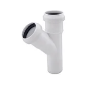 Łączniki, trójniki, kształtki - Trójnik kanalizacyjny Ø32 x 32 x 45 - miniaturka - grafika 1