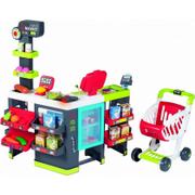 Zabawy w naśladowanie dorosłych - Smoby Maxi Market z wózkiem 50 akcesoriów 350235 - miniaturka - grafika 1