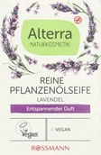 Mydła - Alterra Mydło W Kostce Roślinne Z Olejkiem Z Prowansalskiej Lawendy 100 G - miniaturka - grafika 1