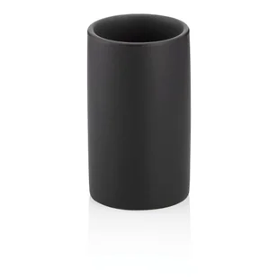 Czarny ceramiczny kubek na szczoteczki do zębów Kela Matsi - Kubki na szczoteczki do zębów - miniaturka - grafika 1