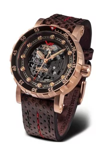 Zegarek Vostok Europe Zegarek ENGINE Skeleton NH72-571B648  | GRATIS - Zegarki męskie - miniaturka - grafika 2