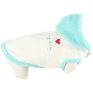 Ubranka dla psów - Zolux Sweterek dla psa Teddy T25 S Kremowy - miniaturka - grafika 1