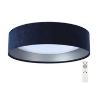 Lampy sufitowe - LED Ściemniany plafon SMART GALAXY LED/24W/230V niebieski/srebrny + pilot - miniaturka - grafika 1