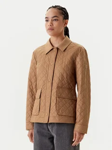 Tommy Hilfiger Kurtka przejściowa WW0WW45641 Brązowy Regular Fit - Kurtki damskie - miniaturka - grafika 1