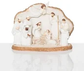 Ikony i obrazy sakralne - Szopka bożonarodzeniowa świecąca Bianco - miniaturka - grafika 1