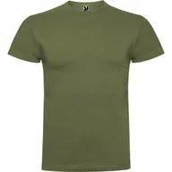 Koszulki męskie - T-shirt Męski Bawełniany Koszulka męska ROLY Braco CA6550 ARMY GREEN M - miniaturka - grafika 1