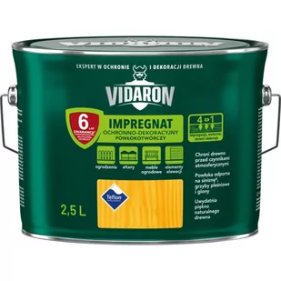 $203nie$204ka Impregnat do drewna sosna z$205ocista 2,5 L Vidaron ABLDBX - Farby i impregnaty do drewna - miniaturka - grafika 1