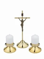 Dewocjonalia - Komplet kolędowy metalowy złoty - miniaturka - grafika 1