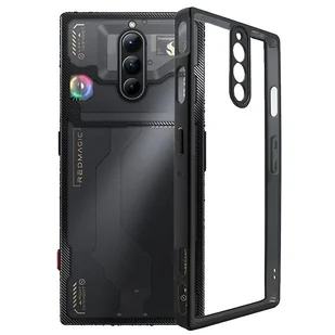 Etui na telefon TPU + PC do ZTE nubia Red Magic 8 Pro / 8 Pro + / 8S Pro Czarny - Etui i futerały do telefonów - miniaturka - grafika 1