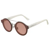 Okulary przeciwsłoneczne - Okulary damskie Jimmy Choo MONTIE/S przeciwsłoneczne brązowe brokatowe - miniaturka - grafika 1