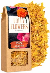 Nagietek suszony płatki kwiaty jadalne 10g - Przyprawy i zioła sypkie - miniaturka - grafika 1