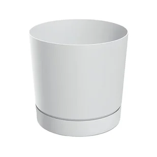 Donica PROSPERPLAST Tubo P DPOP200-S449 (19.9 x 19.6 cm) Biały - Donice - miniaturka - grafika 1