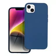 Etui i futerały do telefonów - OEM Futerał Silicone Do Iphone 14 Plus Niebieski - miniaturka - grafika 1