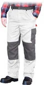 Odzież robocza - Spodnie ochronne do pasa biało-szary roz.52 - miniaturka - grafika 1