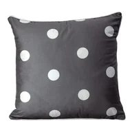 Poduszki dekoracyjne - Poduszka Chic Duo szary 45 x 45 cm - miniaturka - grafika 1