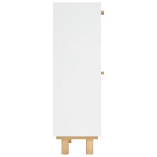 Lumarko Szafka na buty, biała, 52x25x80 cm, materiał drewnopochodny - Szafki na buty - miniaturka - grafika 7