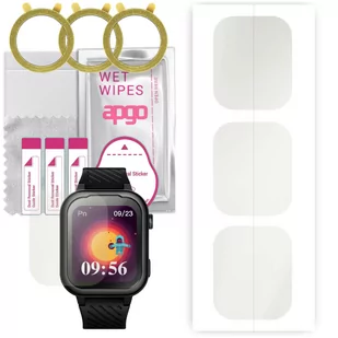 3x Folia hydrożelowa MATOWA do Garett Kids Essa 4G - apgo Smartwatch Hydrogel MATTE Protection Ochrona na ekran smartwatcha - Akcesoria do smartwatchy - miniaturka - grafika 1