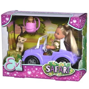 SIMBA Zestaw Evi Love na safari - Lalki dla dziewczynek - miniaturka - grafika 1