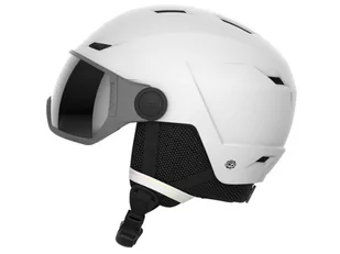 Kask narciarski Salomon ICON LT VISOR FLS WHITE 2022/2023 - Kaski narciarskie - miniaturka - grafika 1