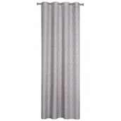 Zasłony - Zasłona z kółkami PULA 140 x 260 cm taupe - miniaturka - grafika 1