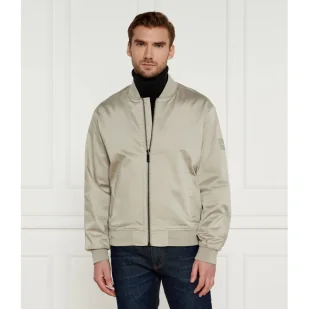 Calvin Klein Satynowa kurtka Regular Fit - Kurtki męskie - miniaturka - grafika 1