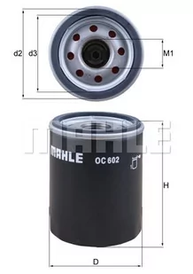 Filtr oleju Mahle OC 602 - Filtry oleju - miniaturka - grafika 1