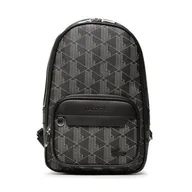Plecaki - Plecak Lacoste Body Bag NH4131LX Monogram Noir Gris H45 - miniaturka - grafika 1