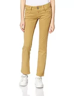 Spodnie damskie - Pepe Jeans Spodnie damskie Gen, BEŻOWY, 27W/Regularny - miniaturka - grafika 1