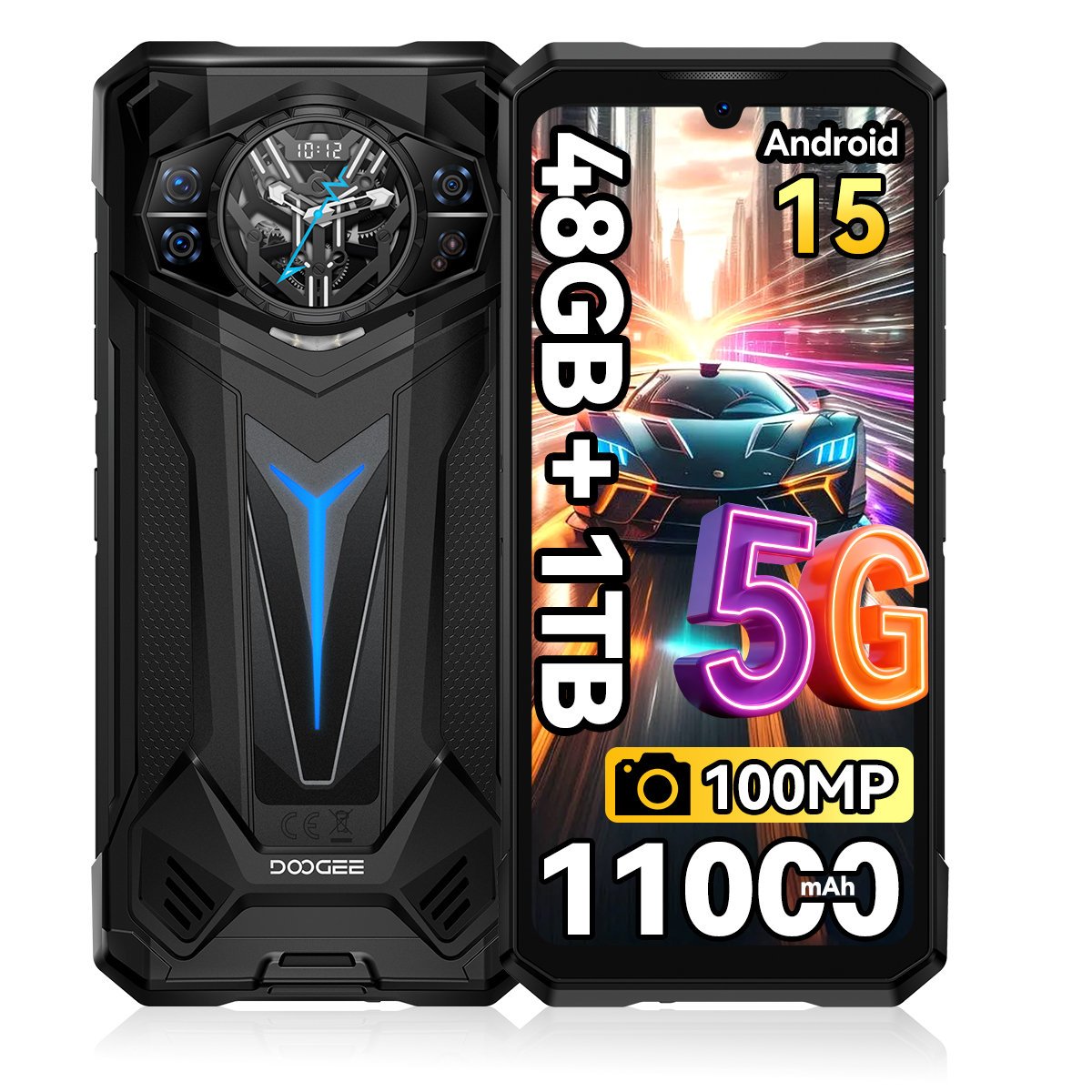Doogee S200 Ultra 5G 12/1TB Czarny