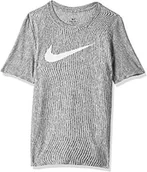 Koszulki i topy damskie - Nike chłopięcy B NK CORE SS PERF TOP HTHR T-shirt, średni granatowy/(biały), XL - miniaturka - grafika 1