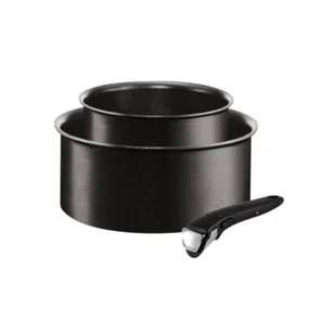 Tefal kuchenki l6549502 zestaw garnków  Ingenio 5 Performance Czarna 3-częściowy  do wszystkich kuchenek, również indukcyjnych L6549502 - Zestawy garnków i patelni - miniaturka - grafika 1