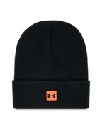 Czapki męskie - Under Armour Czapka Halftime Cuff 1373155-002 Czarny - miniaturka - grafika 1