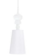 Lampy sufitowe - KingHome Lampa wisząca QUEEN 18 biała 1018S1.WHITE - miniaturka - grafika 1
