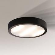 Lampy sufitowe - Plafoniera sufitowa NOMI 8444 Shilo LED 11,5W 4000K okrągła czarna - miniaturka - grafika 1