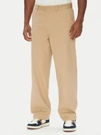 Spodnie męskie - DC Chinosy Worker Baggy ADYNP03097 Beżowy Baggy Fit - miniaturka - grafika 1