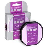 Żyłki wędkarskie - Żyłka MIKADO Ultraviolet 0.4 mm / 150 m Transparentny - miniaturka - grafika 1