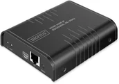 Złącza, przejściówki, adaptery - DIGITUS HDMI KVM IP Receiver 4K/60Hz schwarz - miniaturka - grafika 1