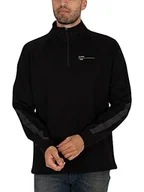 Bluzy męskie - G-STAR RAW Męska bluza Astro Wrap Half Zip Sweats, Czarny (Dk Black D20401-c541-6484), XS - miniaturka - grafika 1